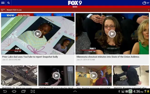 FOX 9 android App screenshot 2